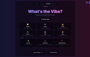 Whats The Vibe? screenshot 1