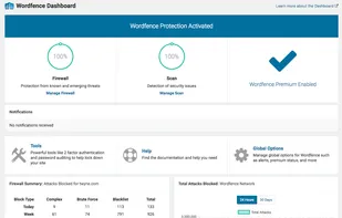 Wordfence screenshot 1
