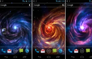 Galaxy Pack Live Wallpaper screenshot 1