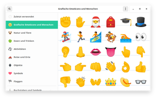 GNOME Characters screenshot 1