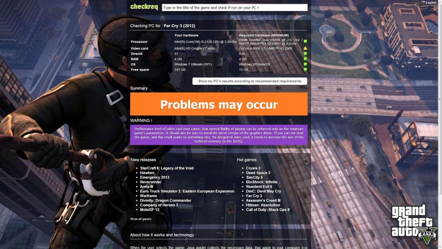 Checkreq it s a free website service for pc alternativeto