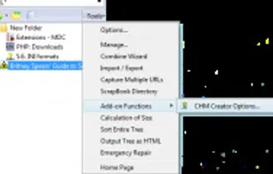 ScrapBook CHM Creator screenshot 1