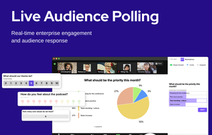 Real-time audience feedback and event tech platform