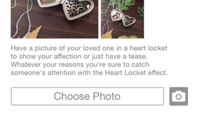 Heart Locket - PhotoFunia: Free photo effects and online photo editor