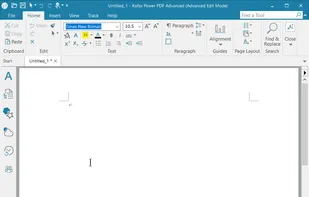 New blank document in PowerDPF Advanced