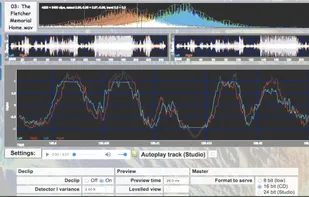 Studio view so you can experiment with different declipping settings.