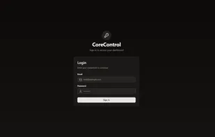 CoreControl screenshot 1