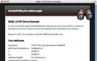 Status page demo example