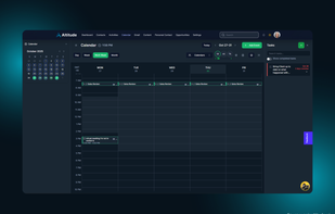 Altitude CRM - Calendar Workspace