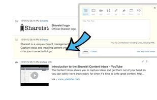 Shareist screenshot 1