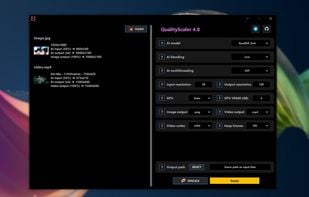 QualityScaler screenshot 1