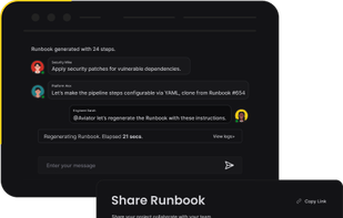 Aviator Runbooks screenshot 2