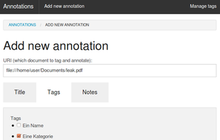 Open Semantic Search screenshot 2