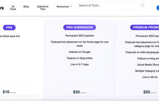 Submit A AI Tool Page