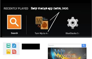 Wp2android screenshot 1
