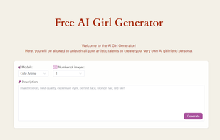 AI Girl Generator screenshot 1