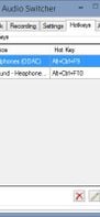 Audio switcher screenshot 3
