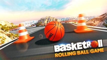 BasketRoll: Rolling Ball Game screenshot 1