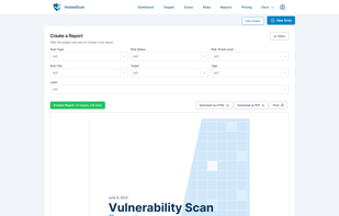 Custom report creation