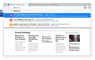 Cliqz screenshot 2