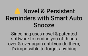 nag reminder screenshot 1