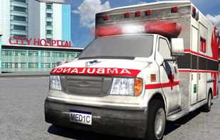 Ambulance Driver 3d Parking screenshot 1