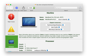 EtreCheck screenshot 2
