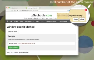 Popup Blocker (strict) screenshot 1