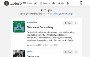 Groups