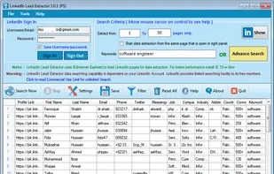 LinkedIn Lead Extractor screenshot 1