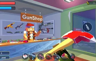 Pixel Combat: Zombie Games 3-D screenshot 3