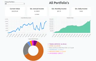 Passive Income Tracker screenshot 1