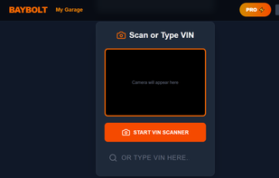 VIN scanner