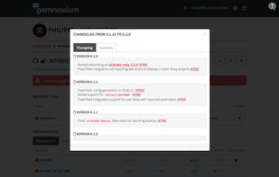 Gemnasium screenshot 2