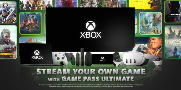 Xbox enables streaming for previously purchased games via Xbox Cloud Gaming
