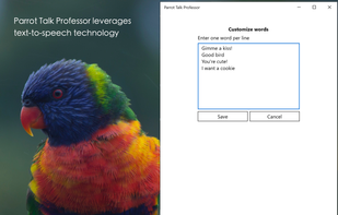 Parrot Talk Professor screenshot 1