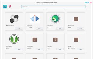 NX Software Center screenshot 1