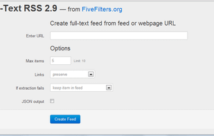 Screenshot of the self-hosted version