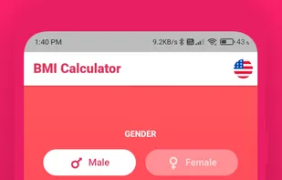 BMI Calculator (open source) screenshot 1