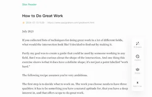 Slax Reader screenshot 1