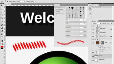 Brush parameters.