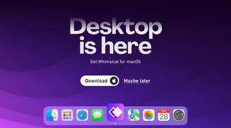 Whimsical launches an official macOS app with in-app tabs and desktop-only features image