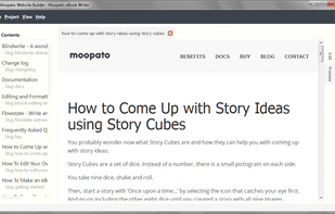 Moopato Website Builder screenshot 1