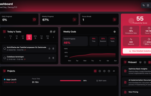 PomoDash screenshot 1