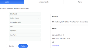 Search, Standardize, and validate addresses of more than 245 countries and territories with PostGrid's Address Validation API. 