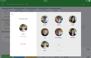 Vend POS screenshot 1
