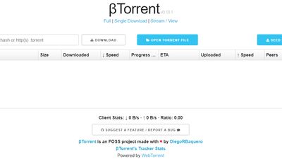 ßTorrent screenshot 1