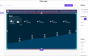 Lumicast free-form WYSIWYG editor