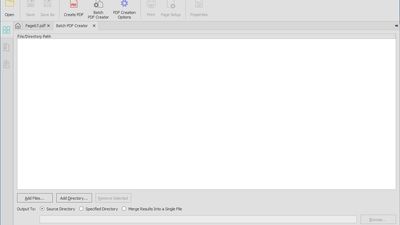 Batch Create PDF Files