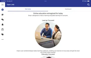 Open-LMS screenshot 1